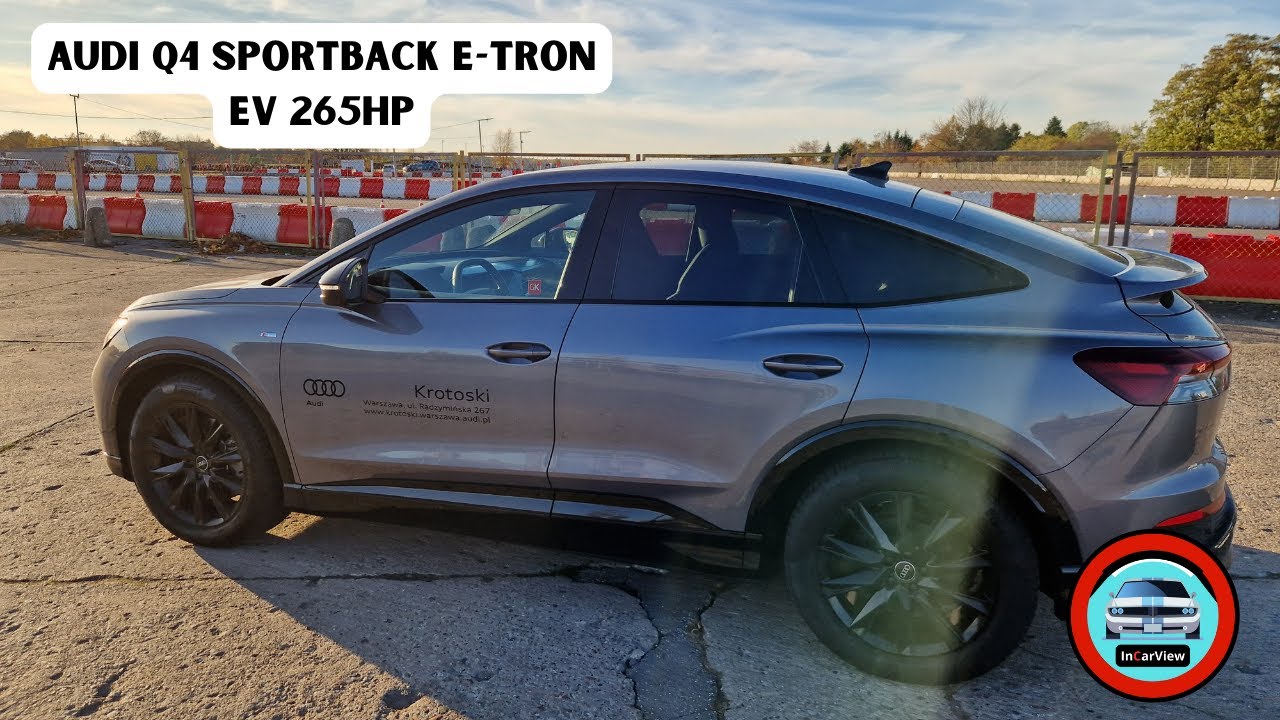 2022 Audi Q4  Sportback 45 e-tron [EV 265HP] POV Drive Test #4 InCarView