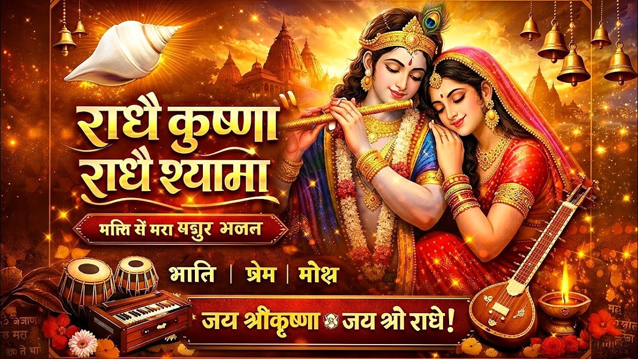 राधे कृष्णा राधे कृष्णा | Radhe Krishna Radhe Krishna | Krishna Maha Mantra | Radha Krishna Song