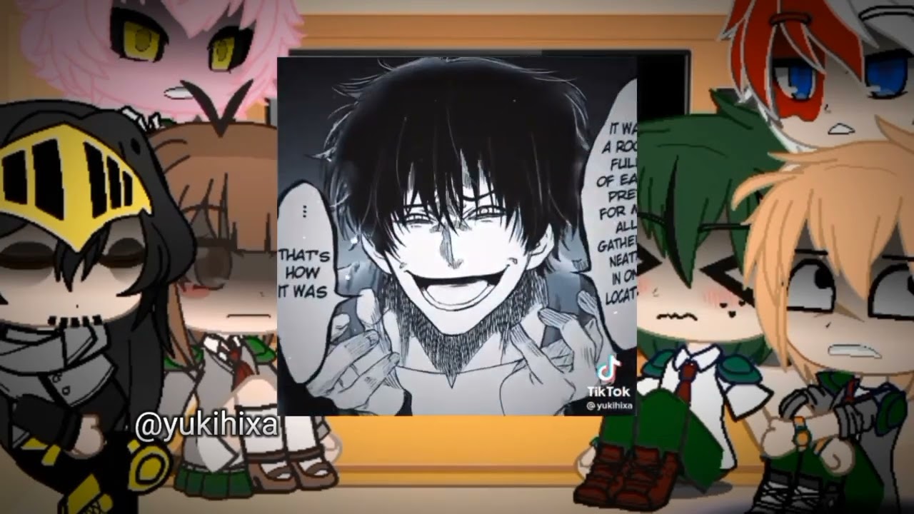MHA react to Anime Manipulators || Part 1/? ||