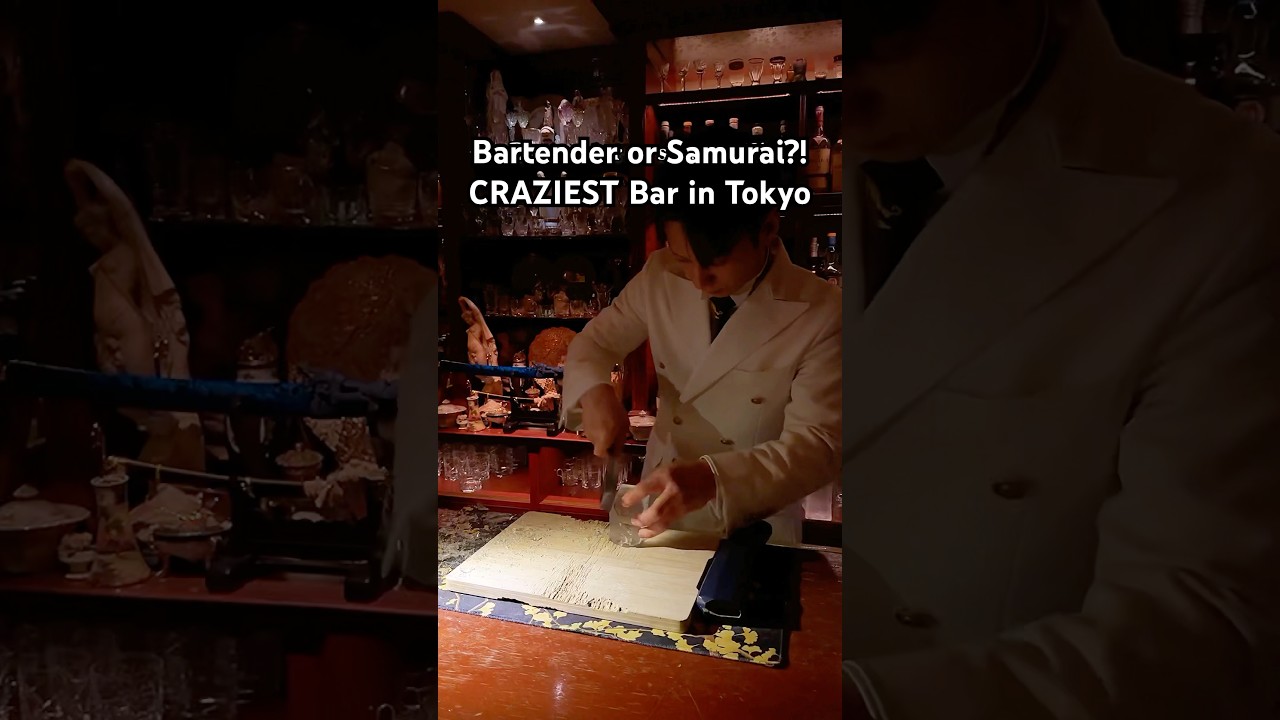 CRAZIEST bar in Tokyo! 📍 Bar Centifolia #tokyotravel #japantravel #tokyotravelguide #tokyoverse