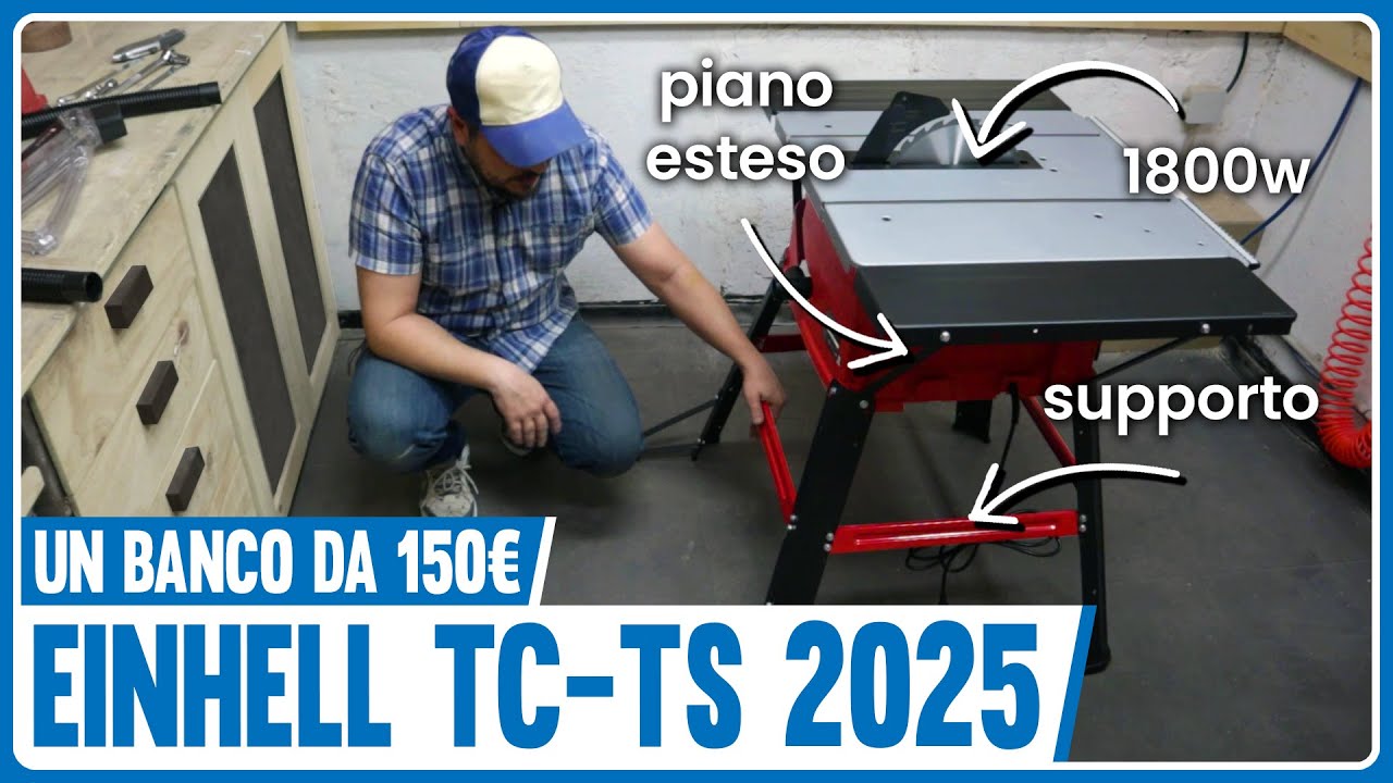 Un banco da 150€: Einhell TC-TS 2025 2U