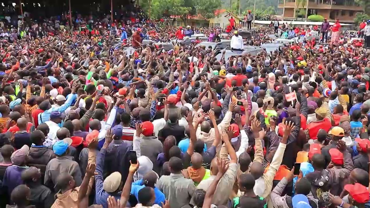 RIGATHI GACHAGUA IN GUSII