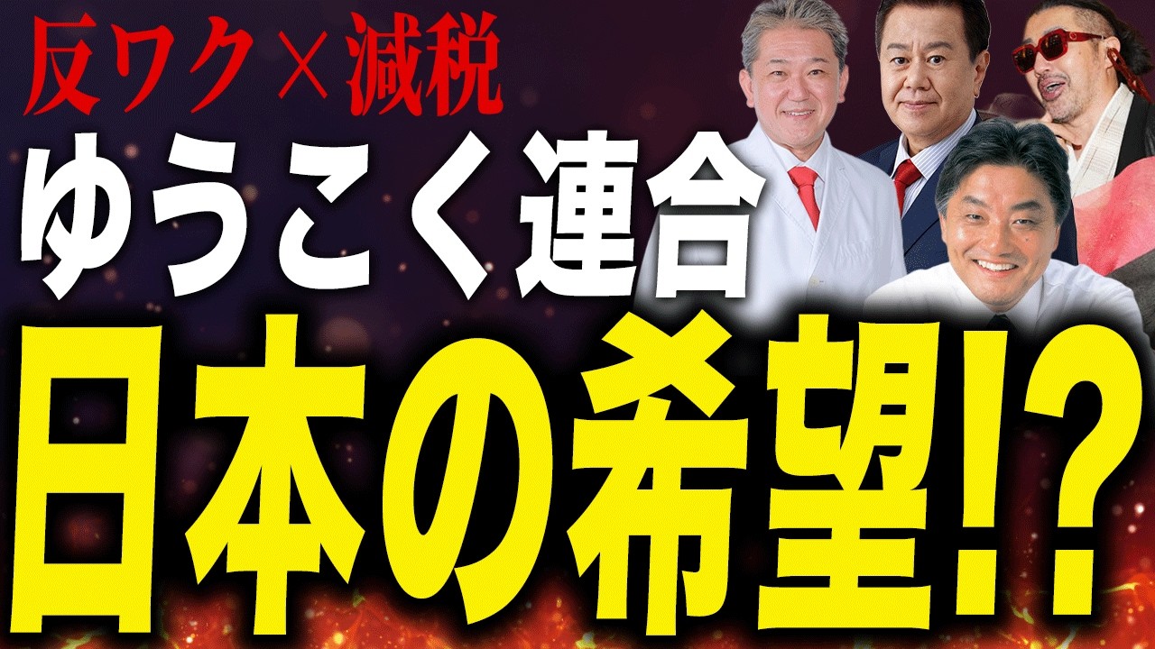【日本の希望】ゆうこく連合の政策とメンバーが強すぎる