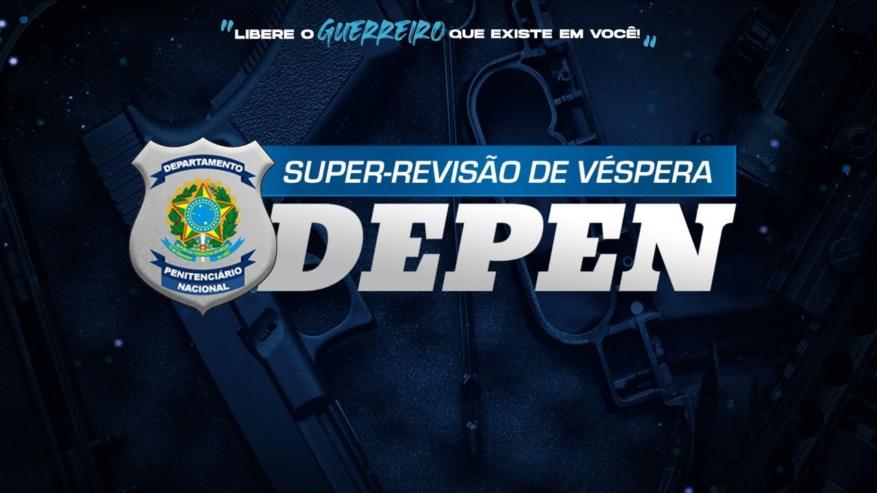 Concurso DEPEN | Revis&atilde;o de V&eacute;spera AlfaCon - AO VIVO