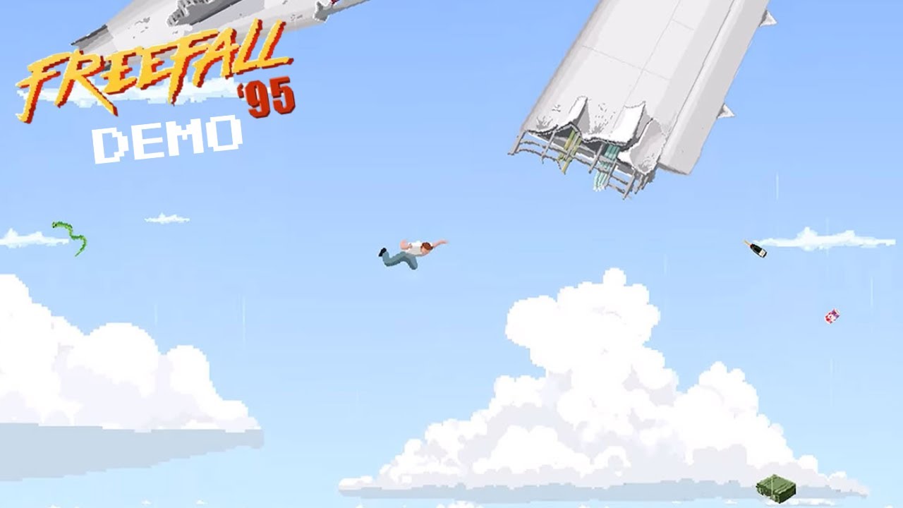 Freefall '95 FULL DEMO Gameplay Walkthrough [4K 60FPS] - No Commentary