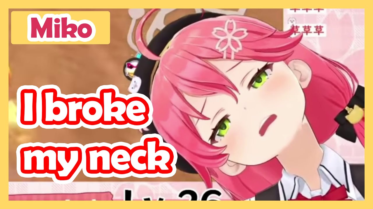 Sakura Miko Playing Mario Cart While Shaking at Level Max and Goes Insane 【Hololive/Eng sub】