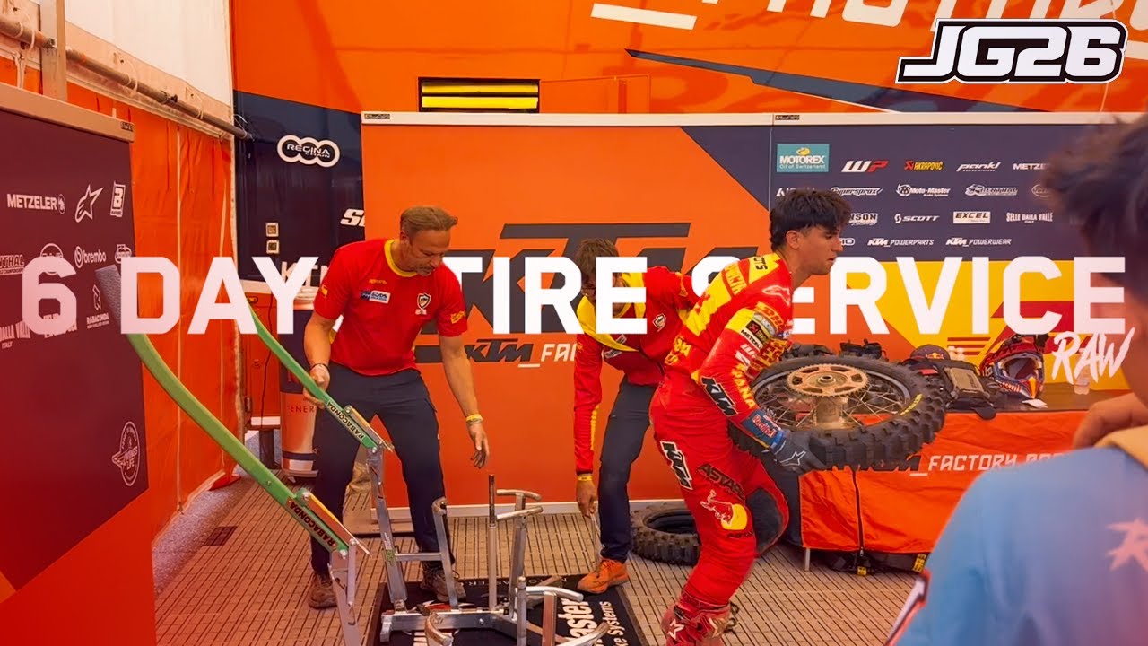 SIX DAYS SERVICE 🔧 | Josep Garcia #26 