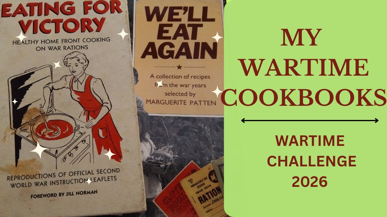 FRUGAL WARTIME COOKBOOKS I'M USING TO LIVE ON WAR RATIONS IN 2026 FRUGAL LIVING UK