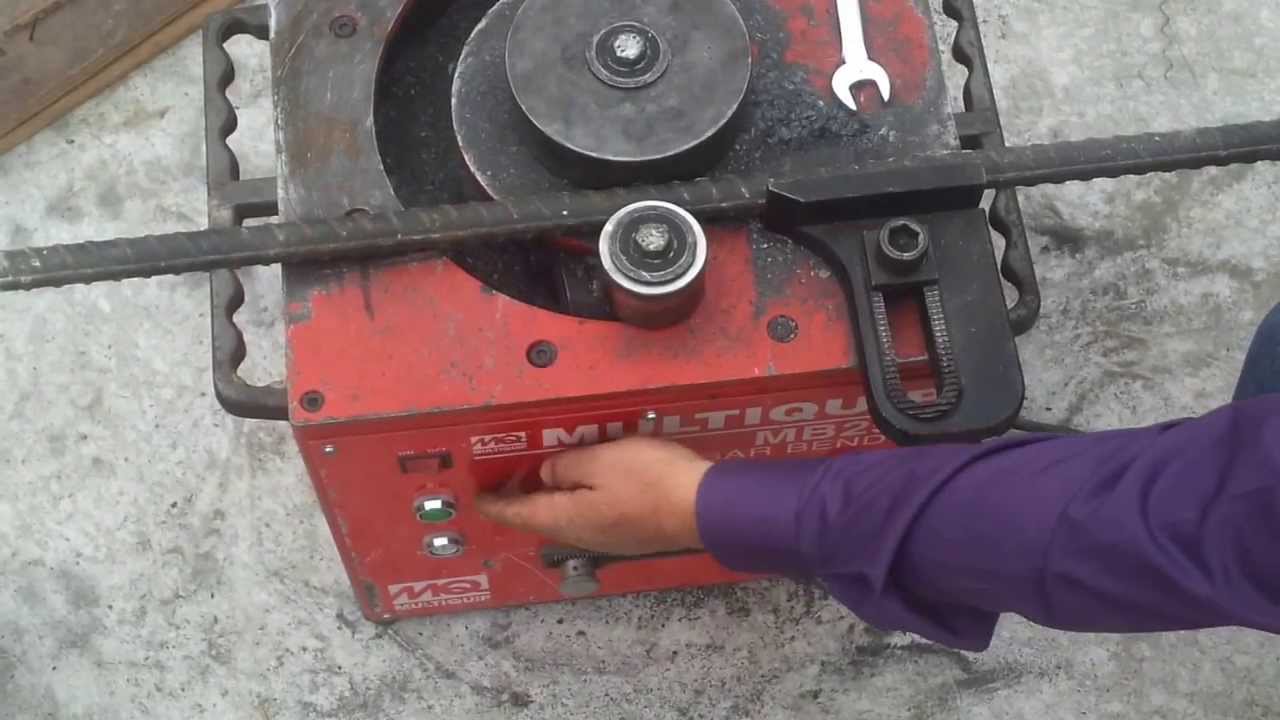 Doblado de acero - Rebar Bender