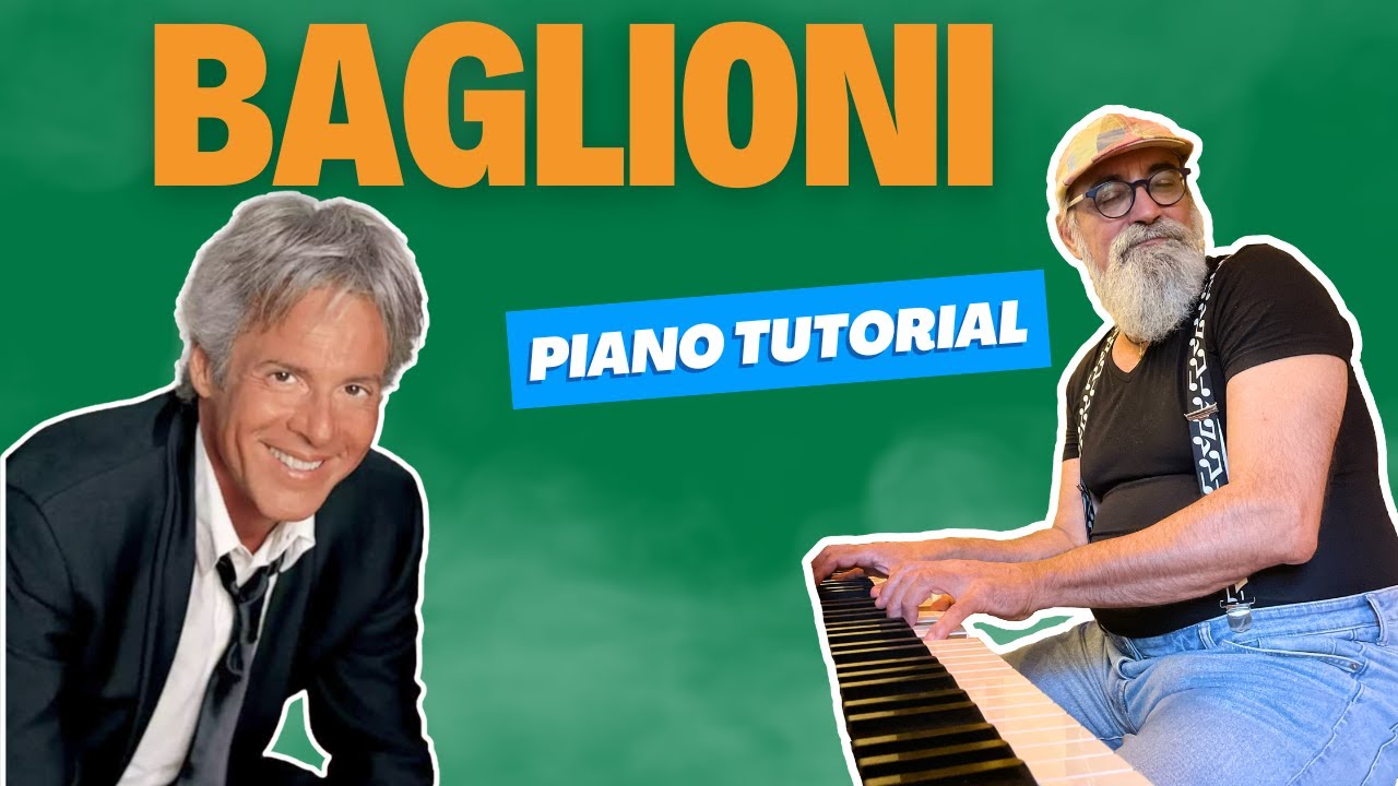 Tutorial Pianoforte: Claudio Baglioni 