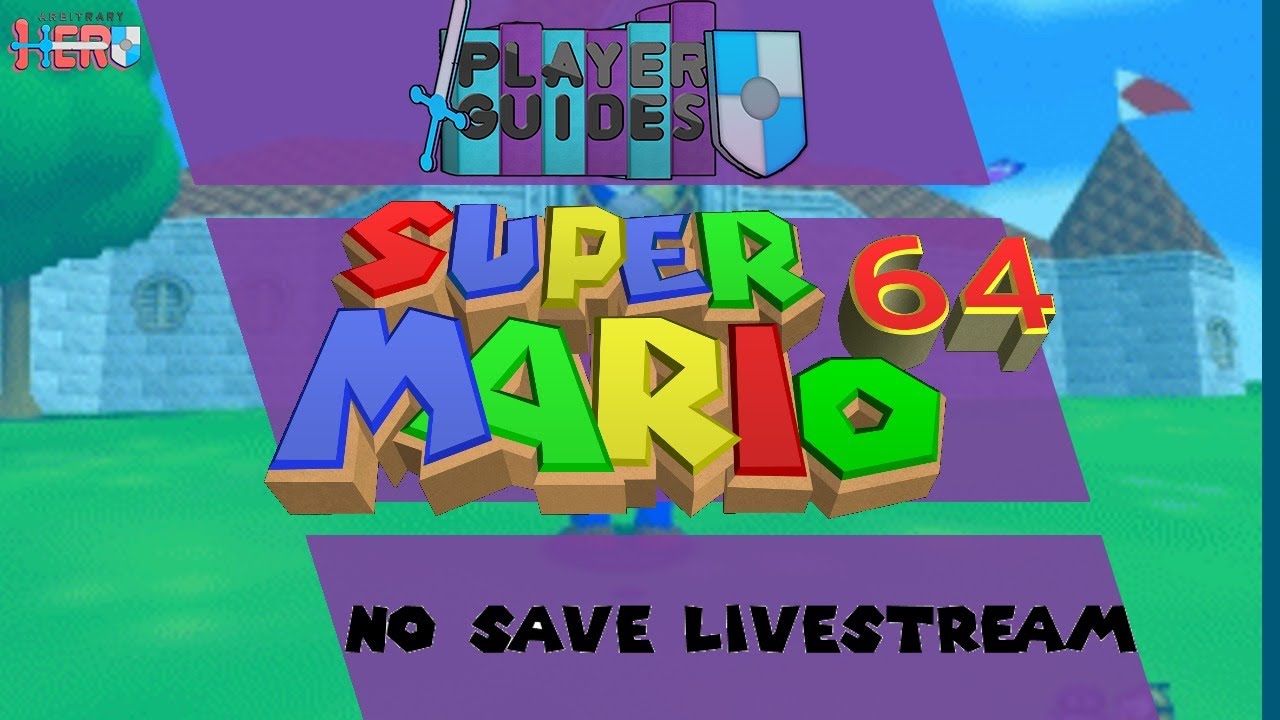 Nate's Extra Life Super Mario 64 No Save Run