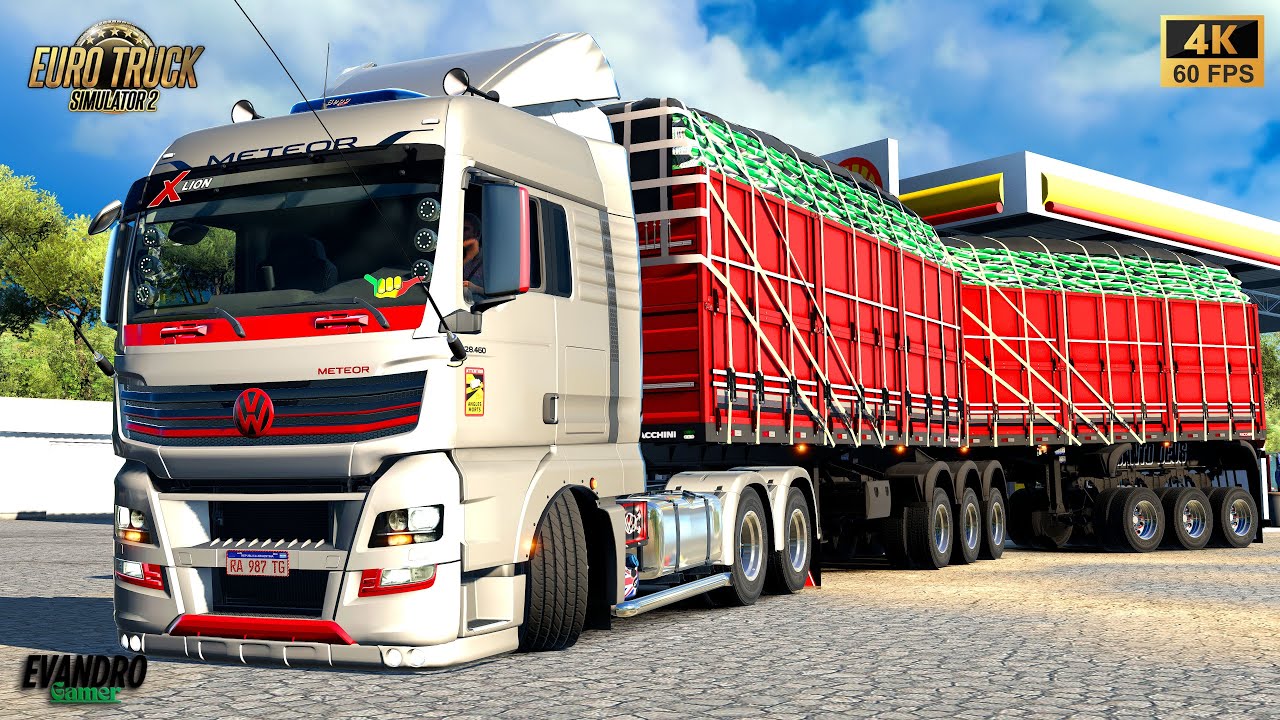VW Meteor 640CV 28.460 Qualificado 9 Eixos Bitrem Facchini Ets2 V1.57