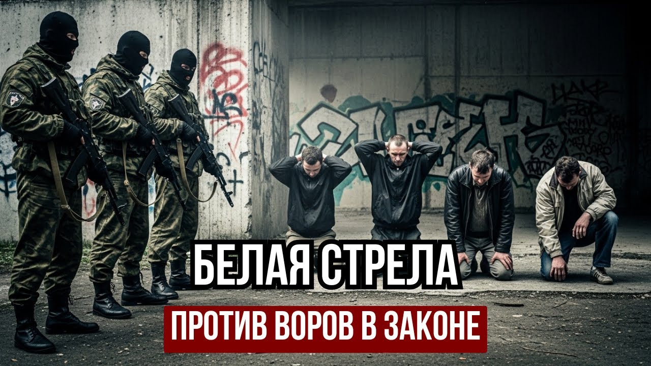 СЕКРЕТНЫЙ ОТРЯД МВД УНИЧТОЖАЛ БАНДИТОВ: Легенда о «Белой Стреле»