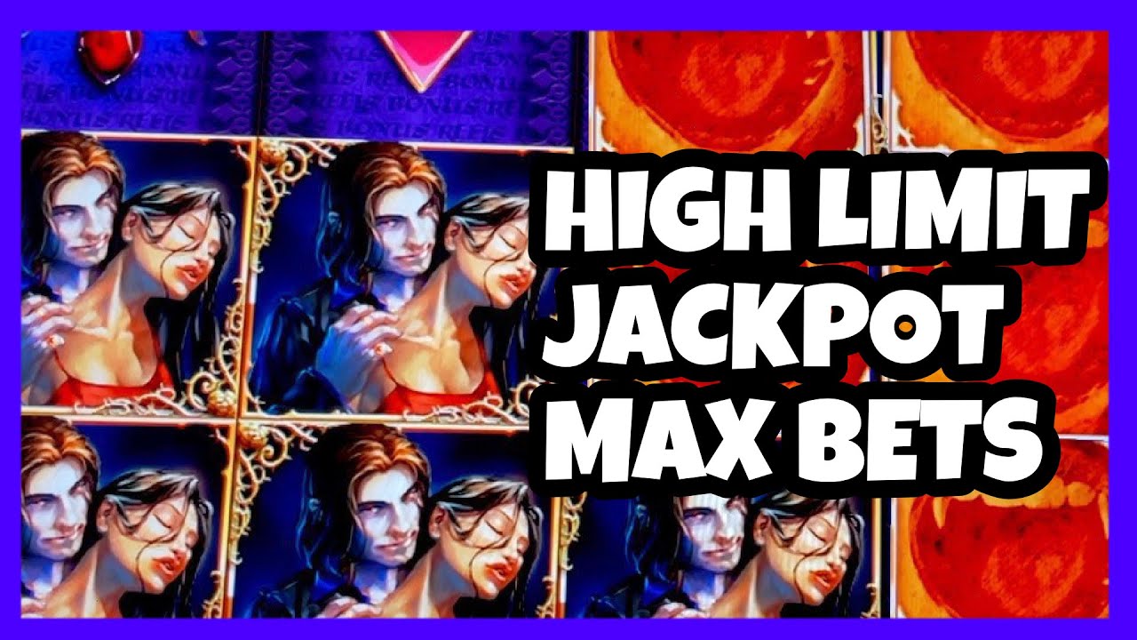HIGH LIMIT SLOT JACKPOT/ FREE GAMES VAMPIRES EMBRACE SLOT/ LIMITE ALTO