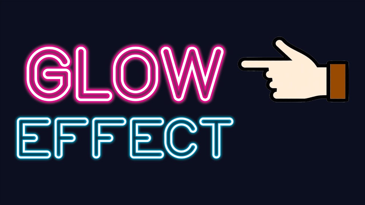 How to make glow and blur effect adobe illustrator