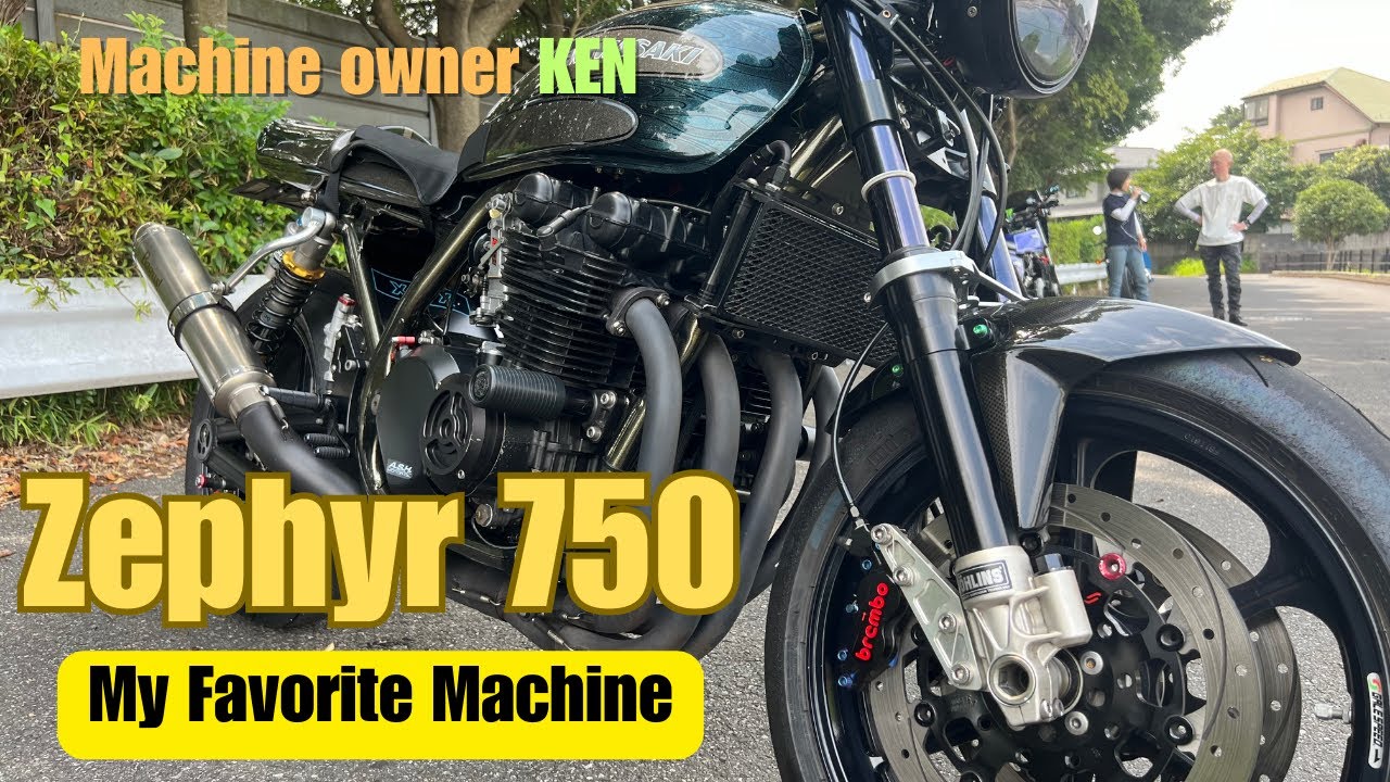 My Favorite Machine 【Vol.9】KAWASAKI  Zephyr 750【Japanese Motorcycle】
