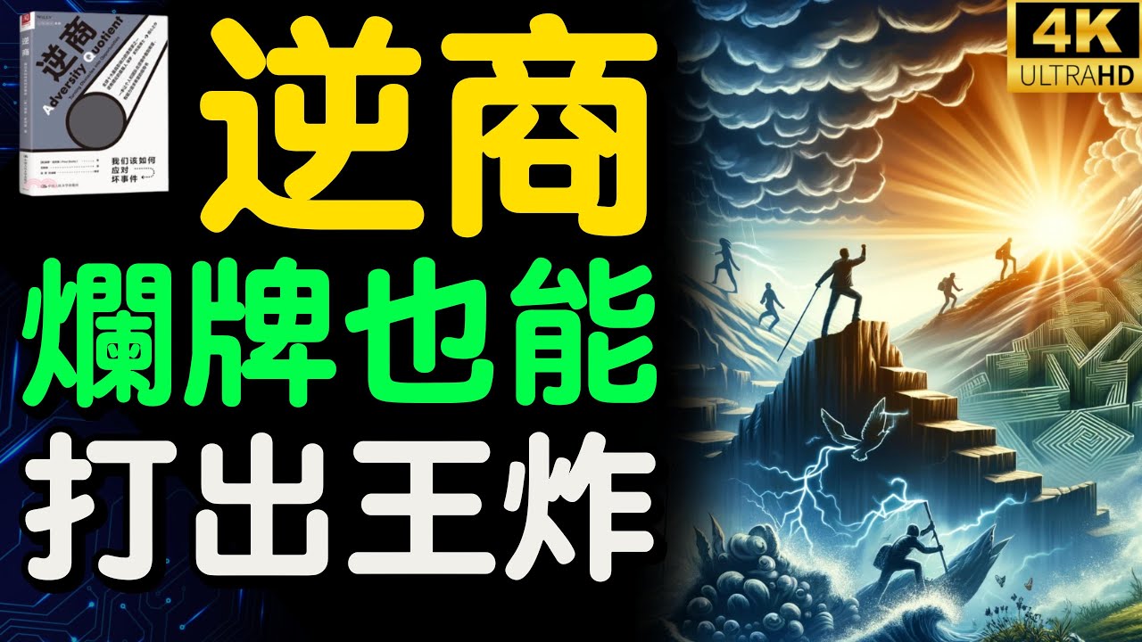 逆商比情商和智商更強大 | 爛牌也能打出王炸【財之道】#富人思維 #財之道 #目標設定 #逆商 #情商 #智商  #財商 #賺錢 #窮人思維 #財商知識 #馬斯克  @moneyrules8
