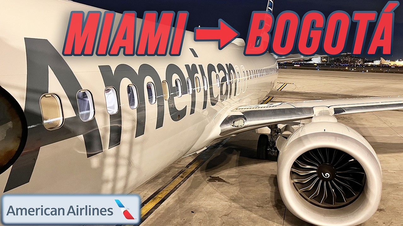 TRIP REPORT | American Airlines | Miami (MIA) - Bogotá (BOG) | Boeing 737 MAX 8