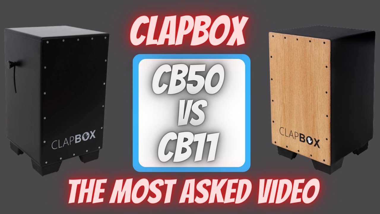 Clapbox CB50 VS CB11 In Hindi #clapbox  #clapboxcb11 #clapboxcb50 #cajon #CB50vsCB11