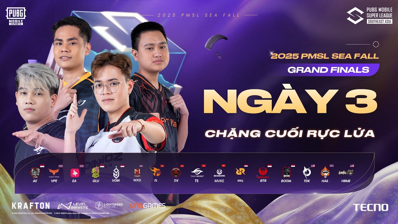 🔴 [VN] 2025 PMSL SEA GFD3 | Fall | TÂN VƯƠNG KẾ VỊ