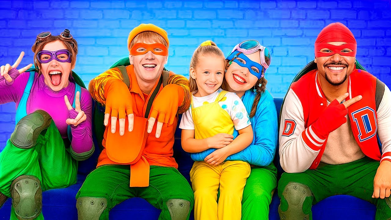 Become a Teenage Mutant Ninja Turtle! Real Life Challenge!