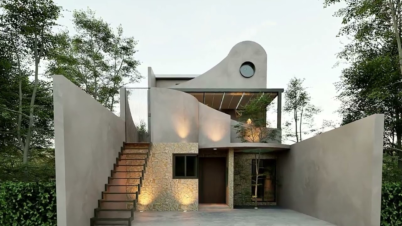 Diseño de Casa de 7 x 17 CASA TERRA/ Ampliación de casa habitación.