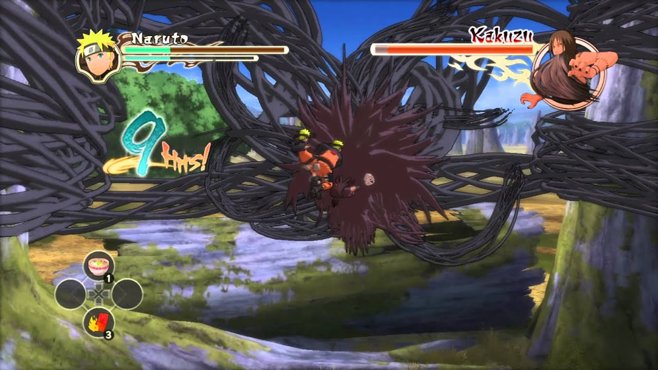PS3 火影忍者 終極風暴2 鳴門對角都