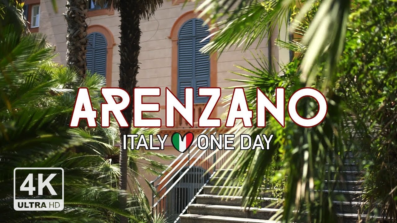 ARENZANO VIDEO 4K ITALY 🇮🇹 || #travel #citywalk #music #italy