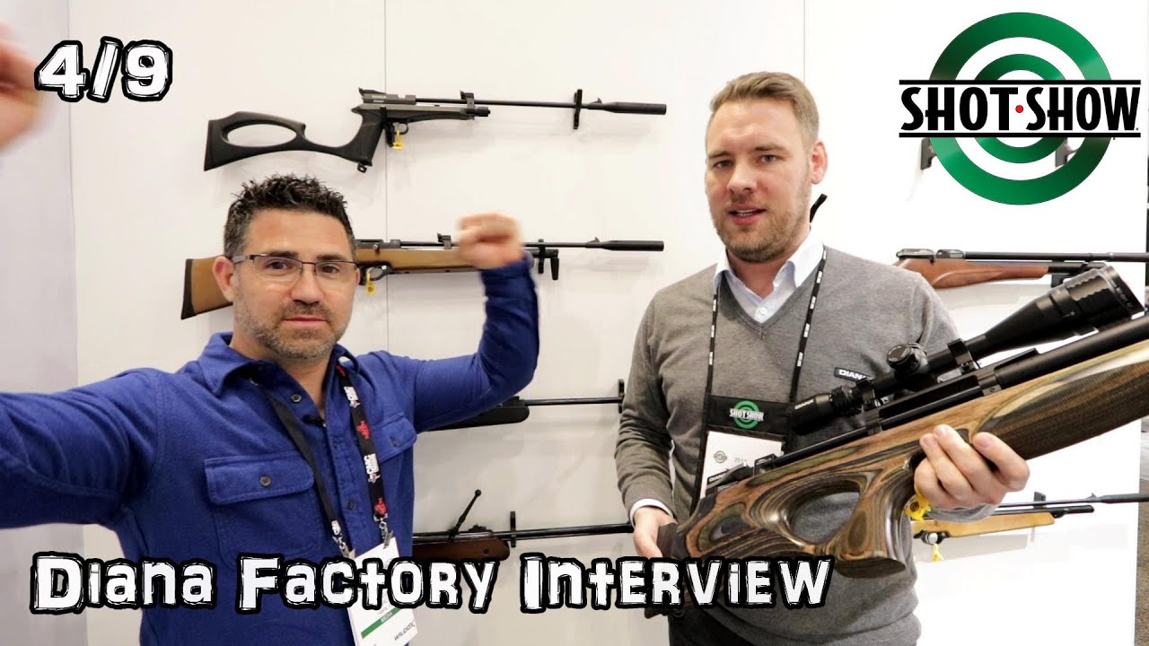 Diana Skyhawk, Outlaw, and Stormrider Regulated - SHOT Show 2019 - Air Rifle - Pellet Gun - Airgun