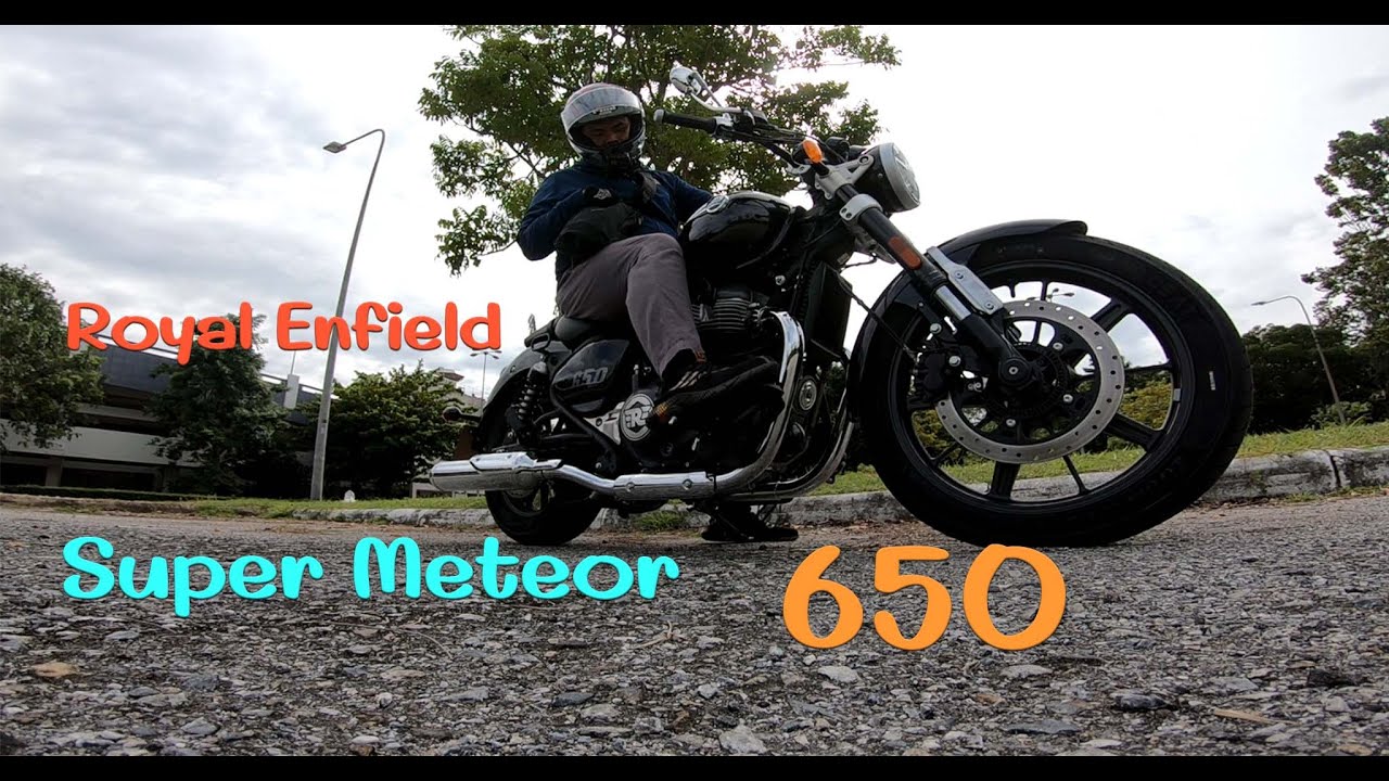 มาลองขี่ Royal Enfield Super Meteor 650 ใหม่ 2023 เทียบความรู้สึกกับ Interceptor