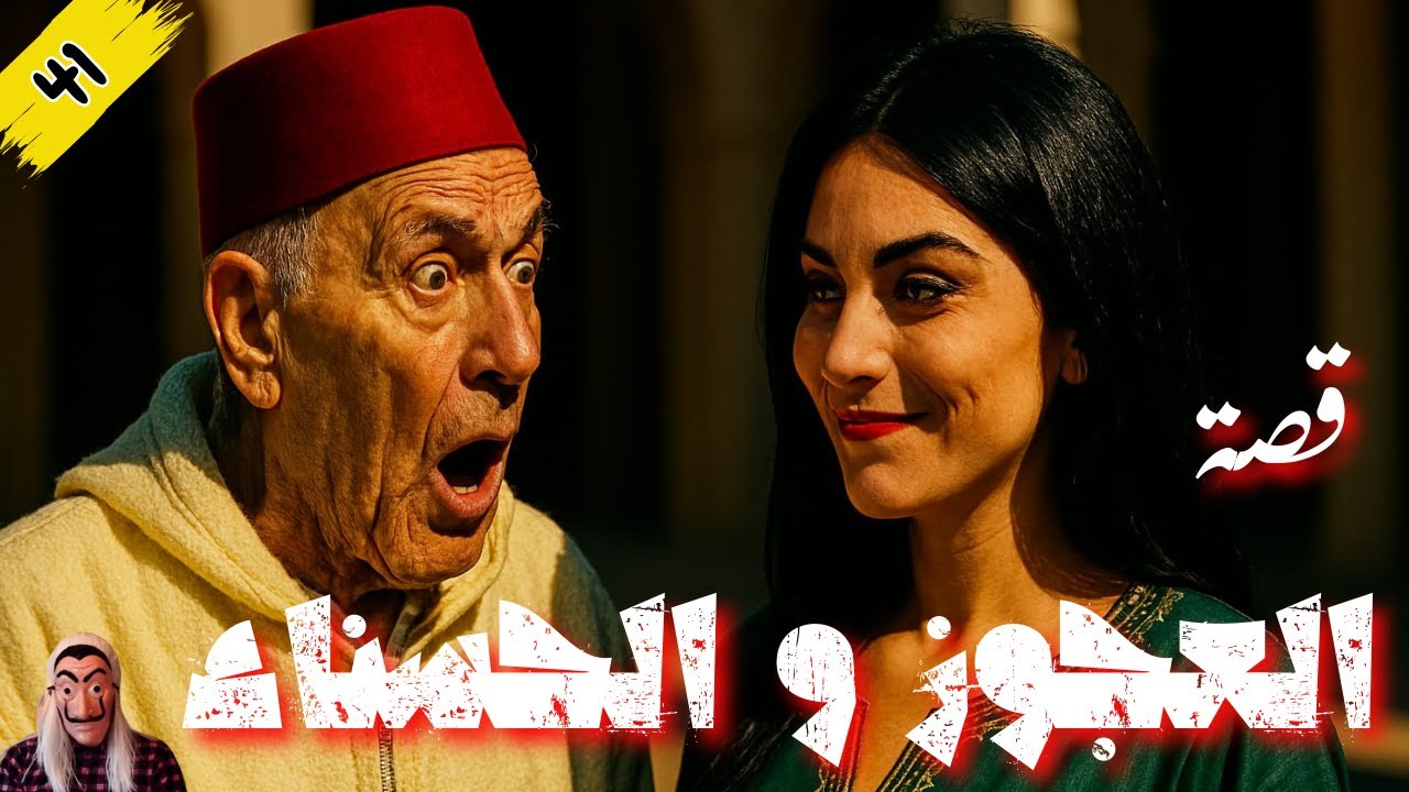 🔴 قصة العجوز و الحسناء.  عندما يتسبب الطمع و الجشع في كـــارثة. الطماع يقضي عليه الكذاب . الحلقة 41
