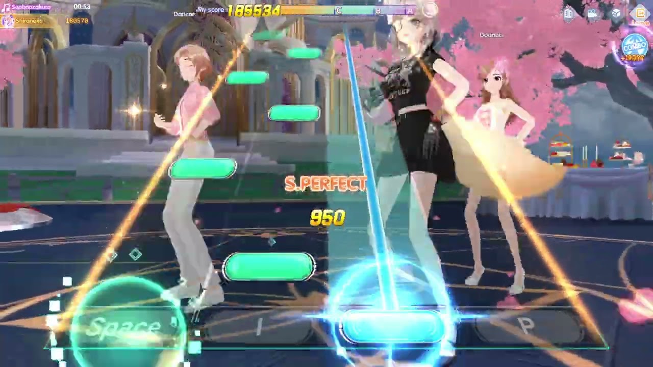 Idol Party - Senbonzakura (1 handed gameplay)