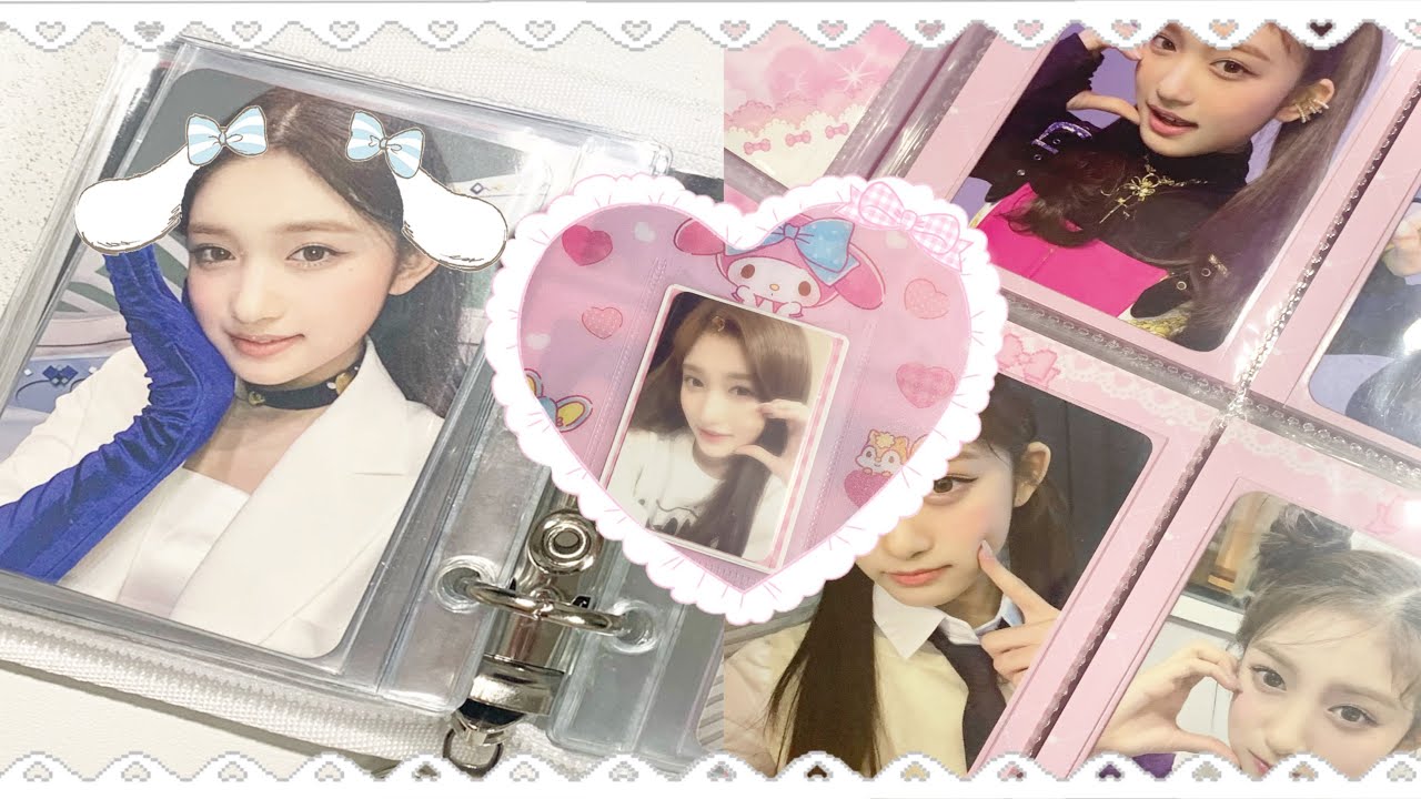 #다이브로그 이서 포카 준등기깡 일레븐 앨범깡 산리오 바인더 머썸님 멜로우님 삼공바인더 미뉴잇 A7 바인더🍀🎧❤️