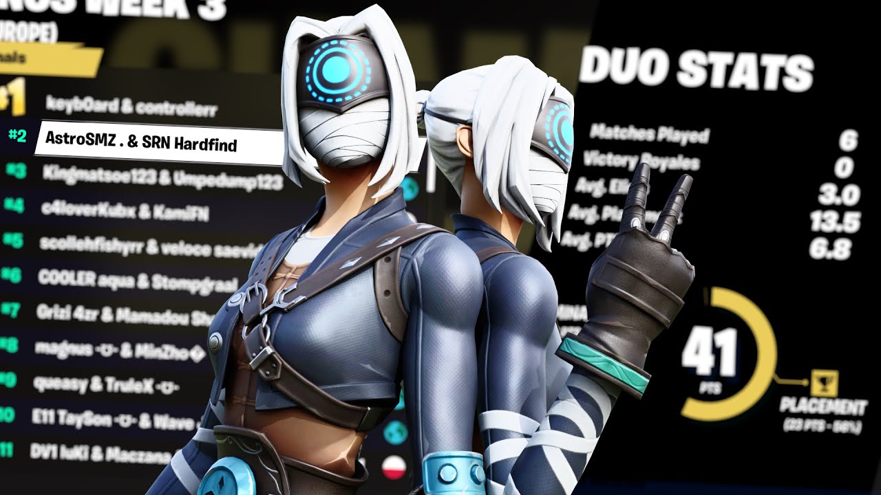 2nd Place Duos FNCS Week 3 $4500