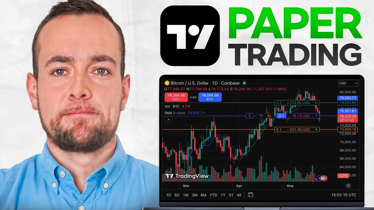 Учебное пособие по демо-торговле на TradingView для начинающих (2026)