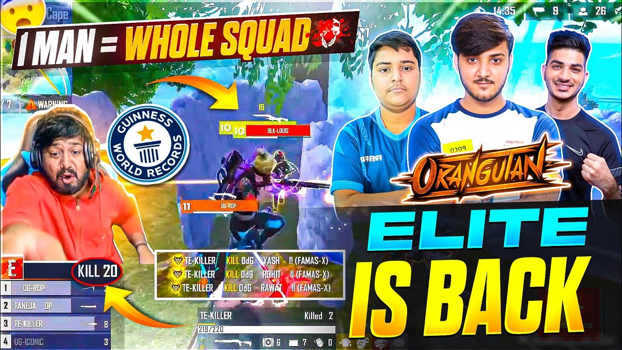 ELITE IS BACK WITH THE BANG | MVP ICONIC - TANEJA OP | ROCKY & RDX