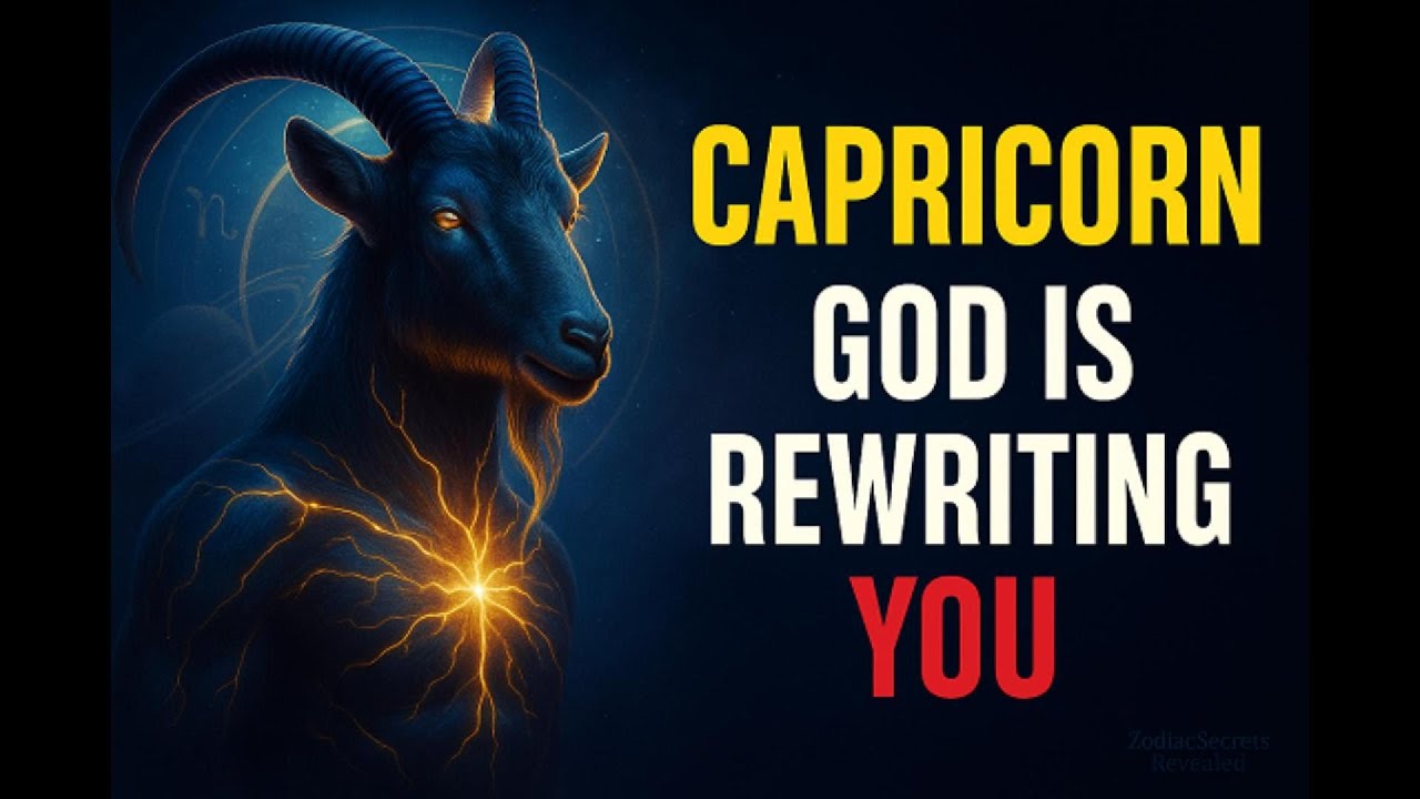 CAPRICORN ♑ GOD IS REWRITING YOUR BODY FOR WHAT’S ABOUT TO UNFOLD
