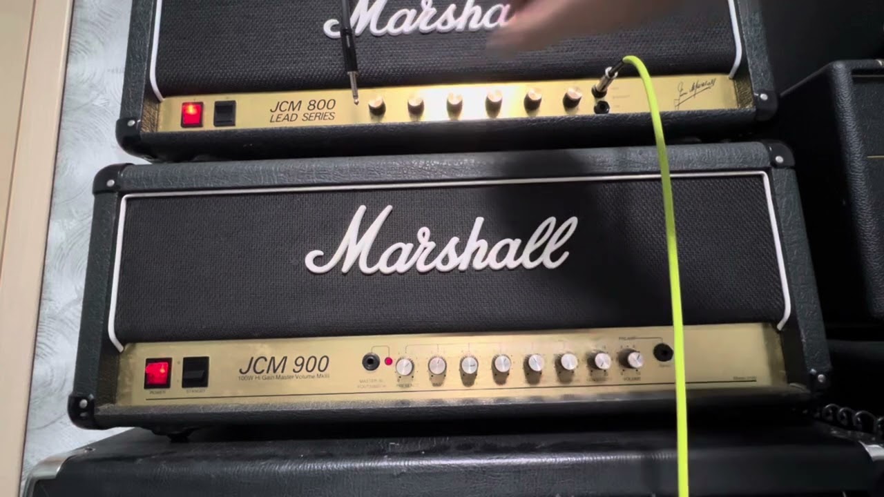 Old Marshall JCM 900 mk3 vs new JCM 800