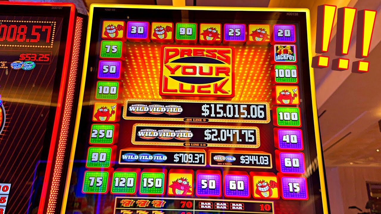 NEW PRESS YOUR LUCK!!!!!!!!!!