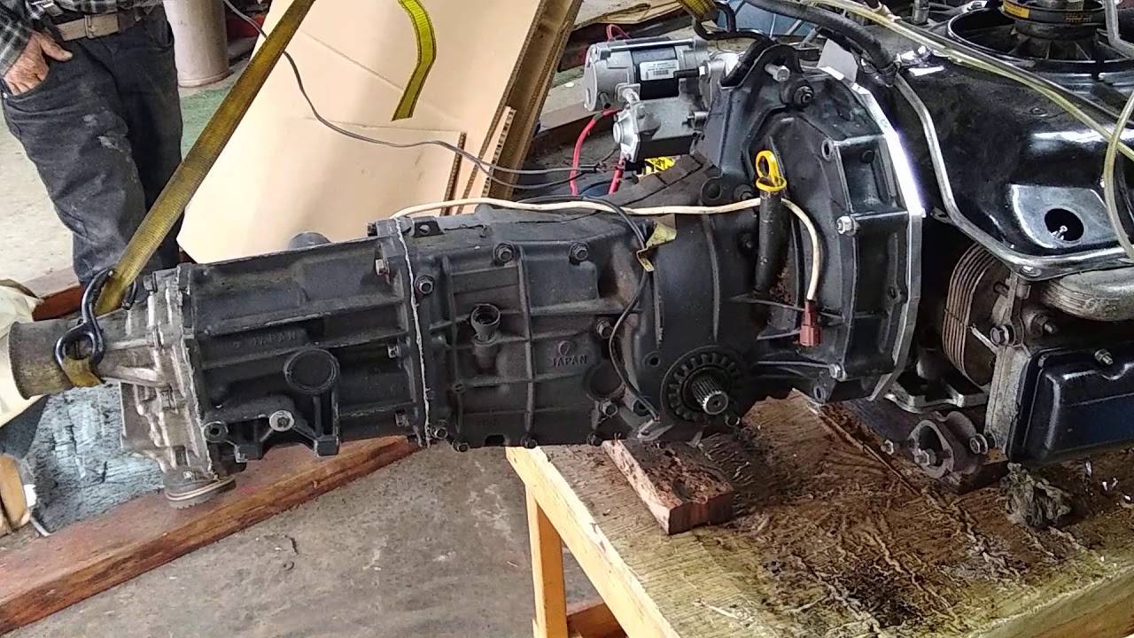 5 speed Subaru transaxle to Corvair engine