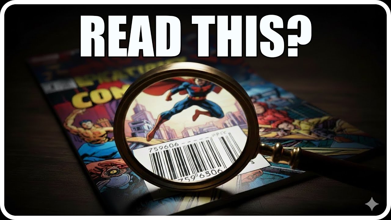 Что на самом деле говорит штрихкод комикса?