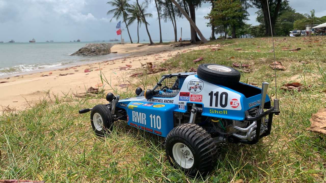 Tamiya Rough Rider Buggy Champ Beach Run - Part 2