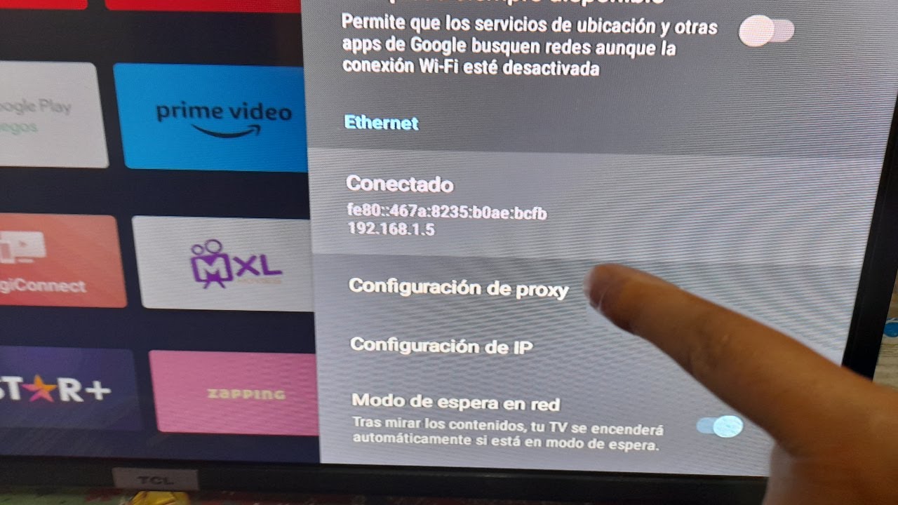 C&oacute;mo conectar internet con smart tv con cable ethernet &oacute; cable de red &oacute; cable lan