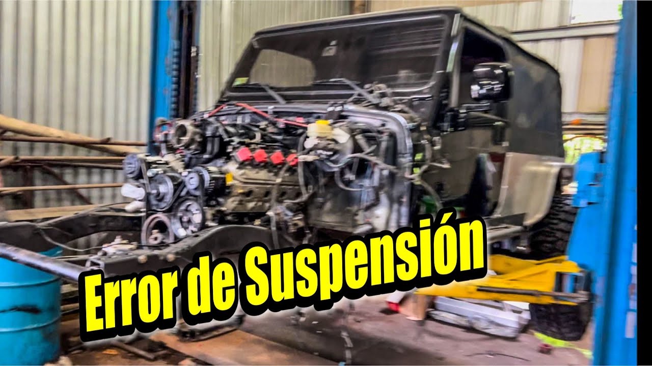 Que Paso en el Taller? Cap 89 Rompemos la Suspensión del Jeep LJ