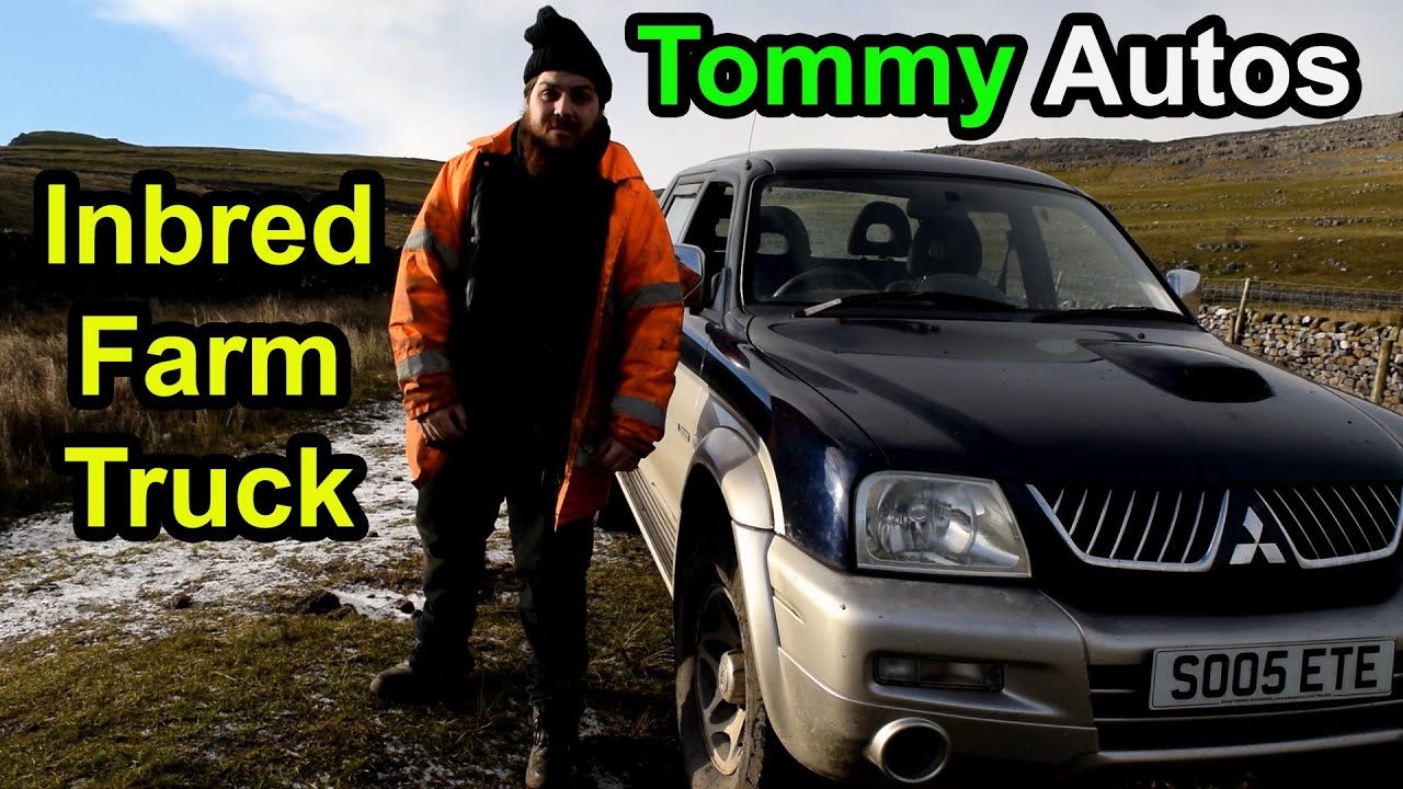 Основа британских ферм — фермерский пикап Mitsubishi L200 Inbred 2005 года выпуска
