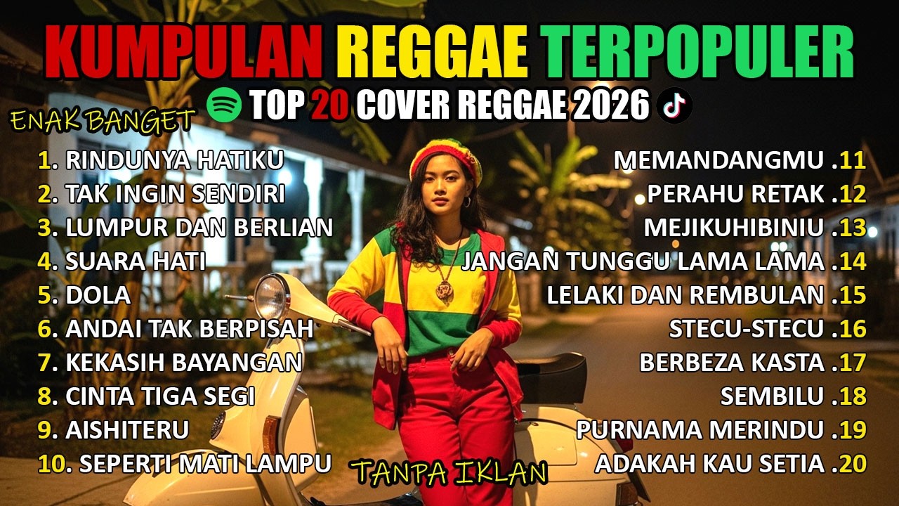 Full Album Reggae 🎧🔥Top Lagu Spotify Indonesia 2026 Kumpulan Musik Cover SKA REGGAE Terbaru