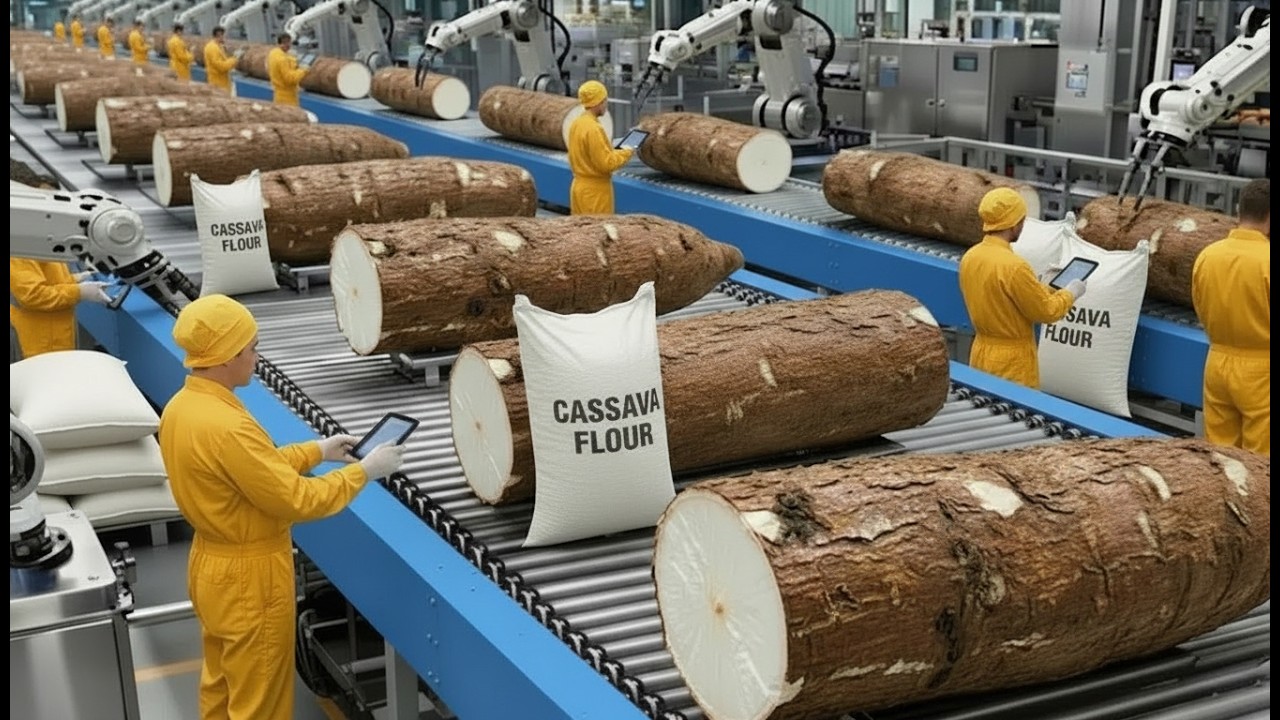 How Cassava Flour Is Really Made | Inside America’s Largest Processing Plant