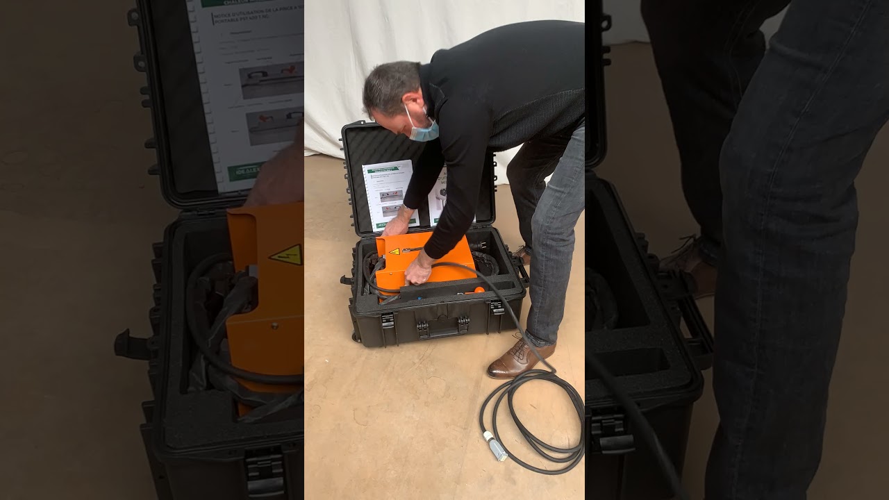 Vid&eacute;o valise de transport et stockage  de la soudeuse MILLENIX  IDEALEX