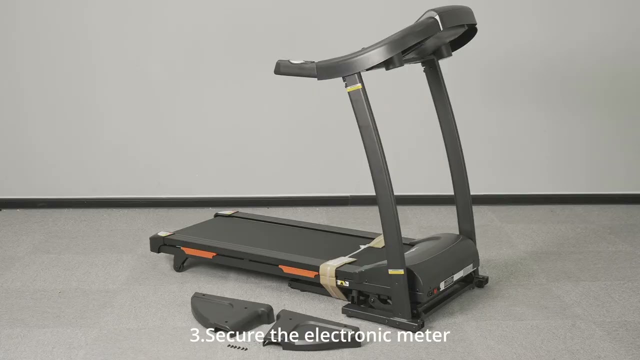 Step-by-Step THERUN Auto Incline Treadmill Installation Guide - T15 BASIC