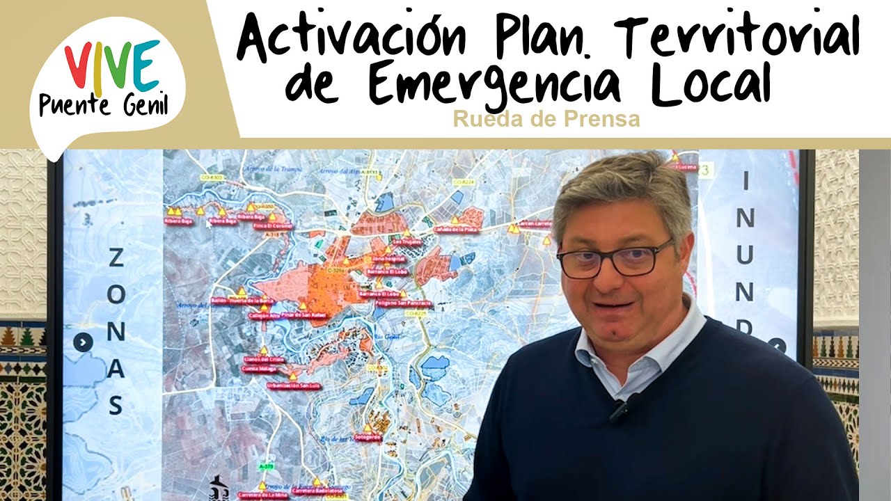 Activación Plan Territorial de Emergencia Local en Puente Genil
